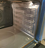 Spotless oven after cleaning in Essex